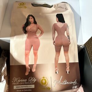 Karina Lily x Must Be Cindy Colombian waist trainer faja shapewear